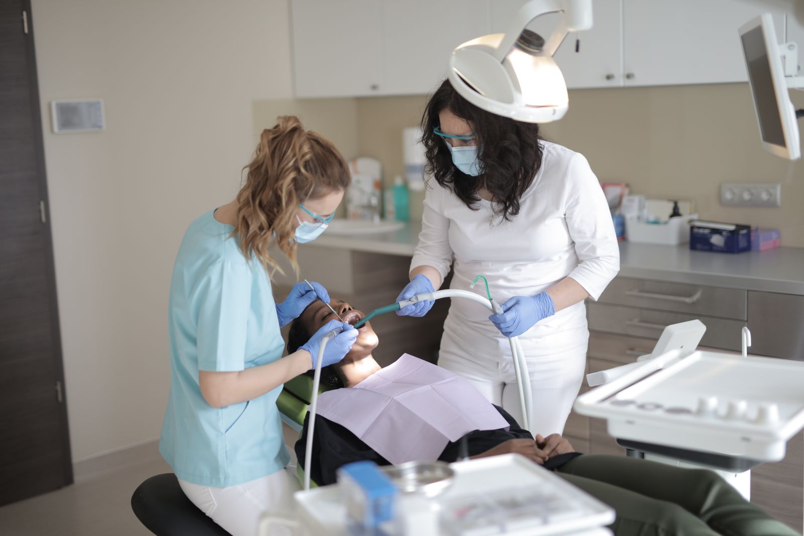 Area de esterilizacao de instrumentais odontologicos